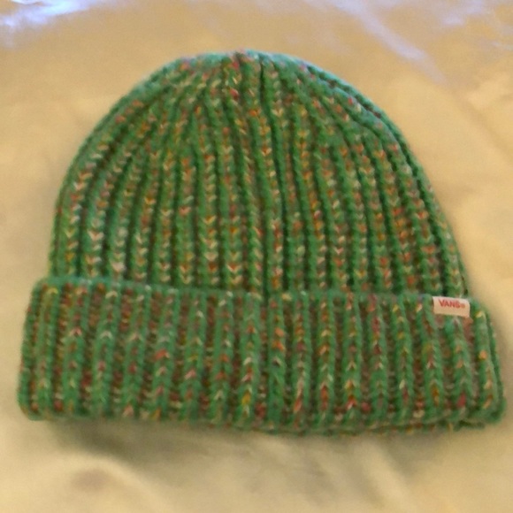Vans x IRENEISGOOD Cuffed Beanie Hat Color Green Bee OS NWT - Picture 9 of 16